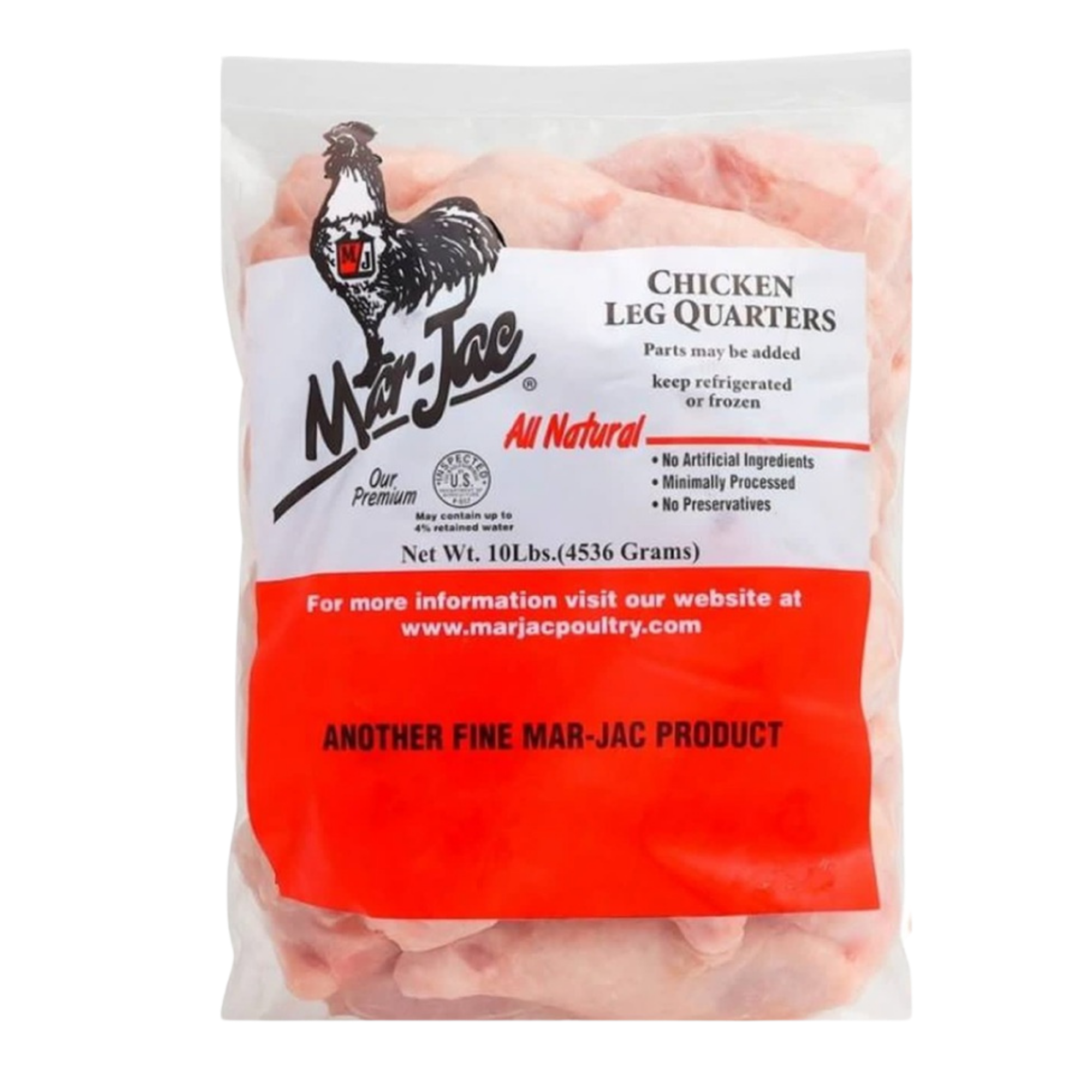 Mar-Jac Chicken Leg Quarters 10 lb